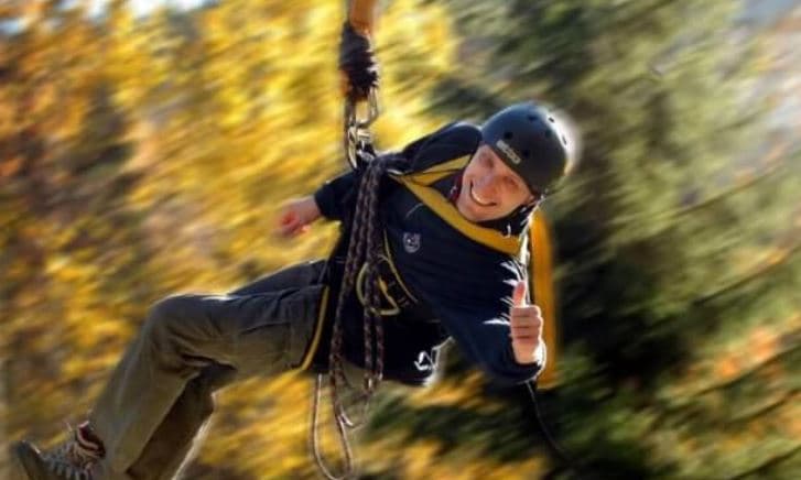 Lanový park a baby park, rodinné vstupné